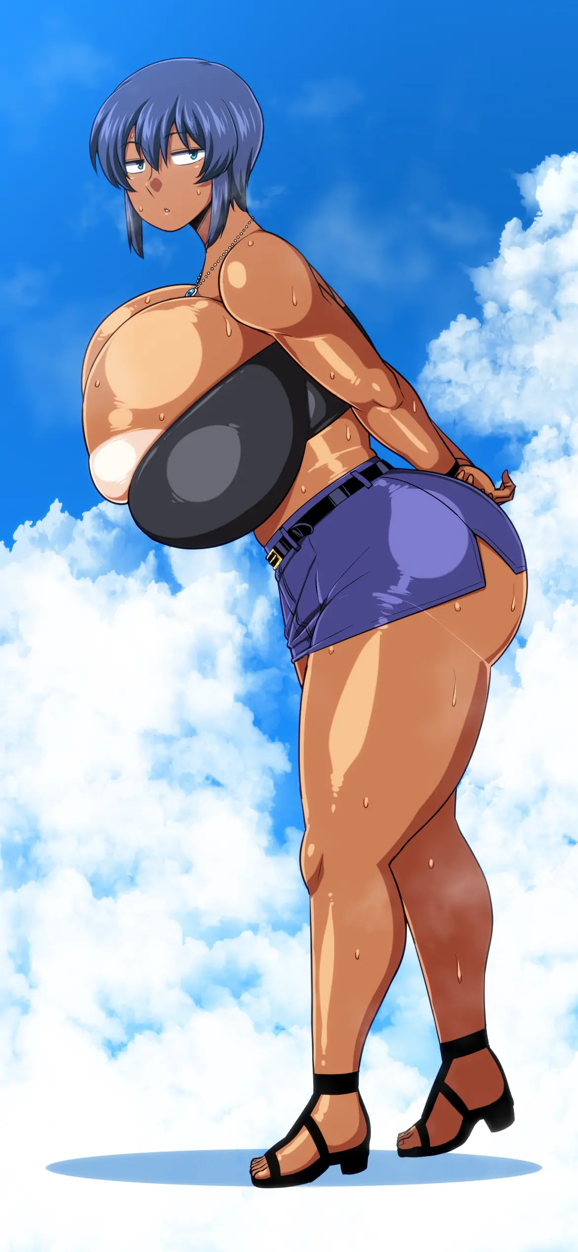 Oniku Meate De Sanka Shita Otomari BBQ De Doutei-Kun To Futarikiri Ni Naru Natsuki | 고기를 목적으로 참가한 숙박 BBQ에서 동정군과 단둘이 있게 된 나츠키